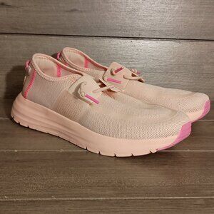 Hey Dude Sirocco Speckle Women Slip On Shoes Size 8W Pink